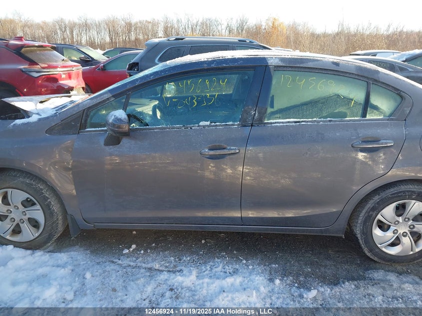 2014 Honda Civic Lx VIN: 2HGFB2F48EH043936 Lot: 12456924