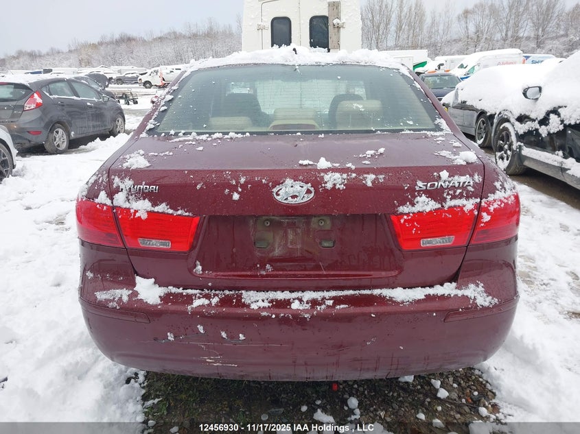 2009 Hyundai Sonata Gl/Gl Premium/Gl Sport/Limited VIN: 5NPET46C29H523509 Lot: 12456930