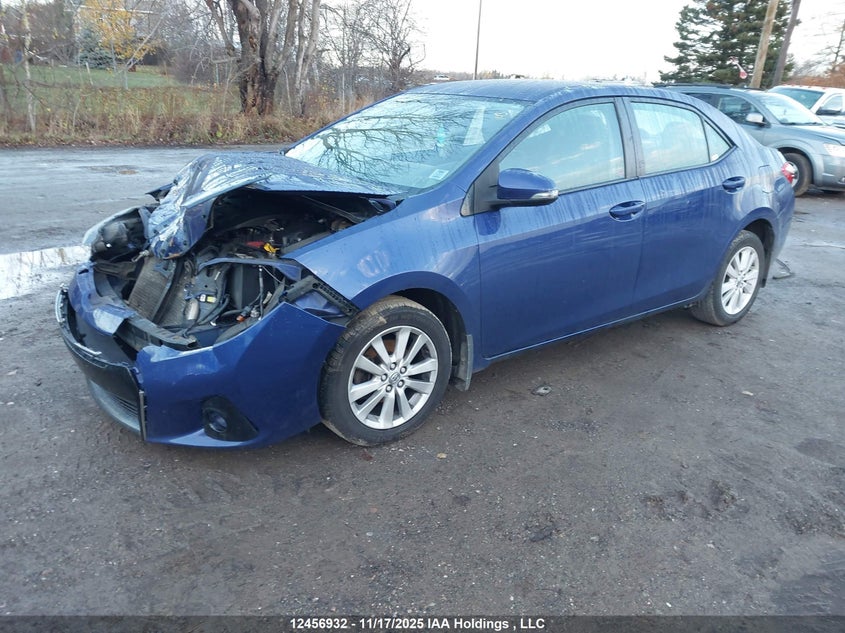 2T1BURHE7GC587878 2016 TOYOTA COROLLA photo no. 2