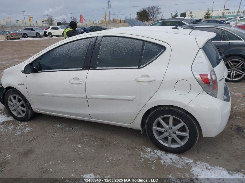 2013 Toyota Prius C Technology VIN: JTDKDTB30D1055666 Lot: 12456940