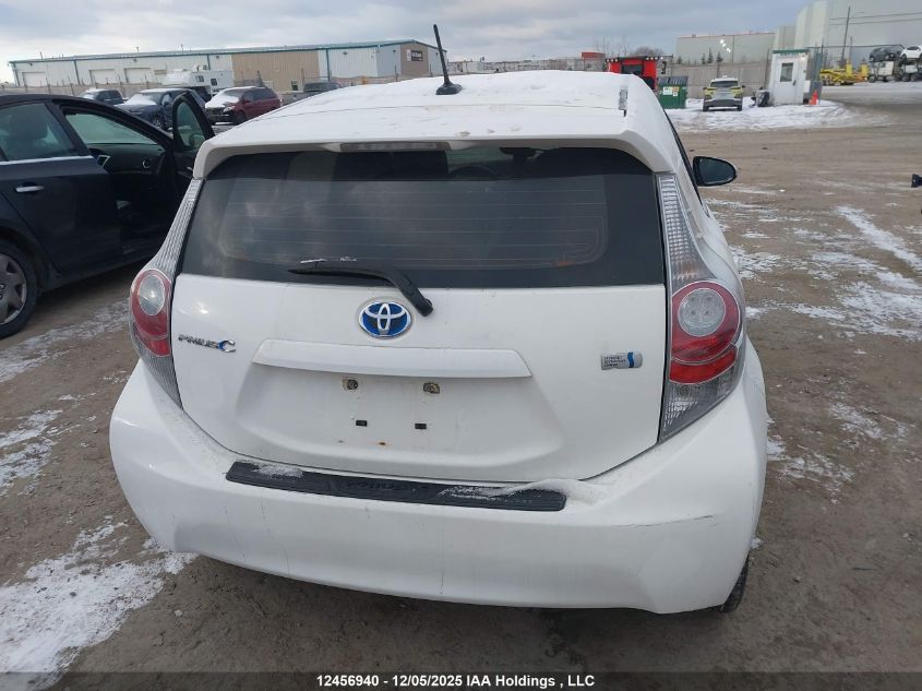 2013 Toyota Prius C Technology VIN: JTDKDTB30D1055666 Lot: 12456940
