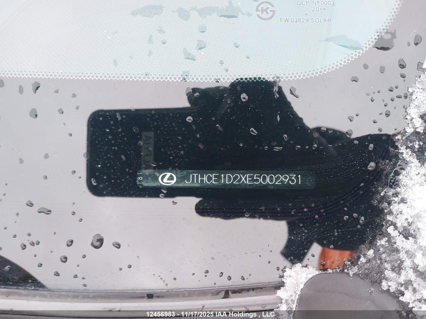 JTHCE1D2XE5002931 2014 LEXUS IS photo no. 20