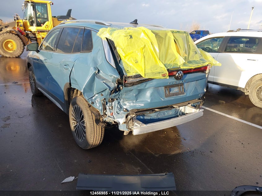 2025 Volkswagen Tiguan Comfortline VIN: 3VVER7RM1SM037912 Lot: 12456985