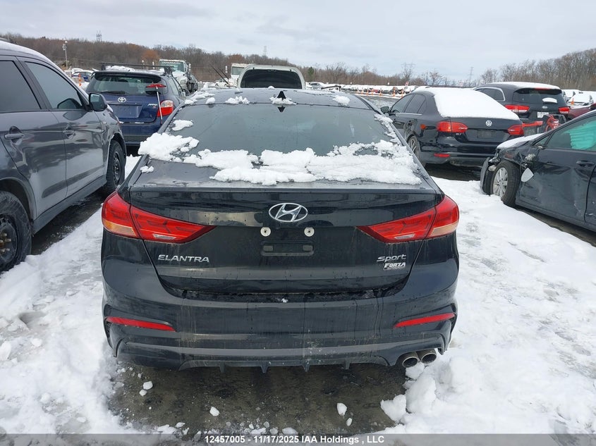 2017 Hyundai Elantra Sport VIN: KMHD04LB9HU292091 Lot: 12457005
