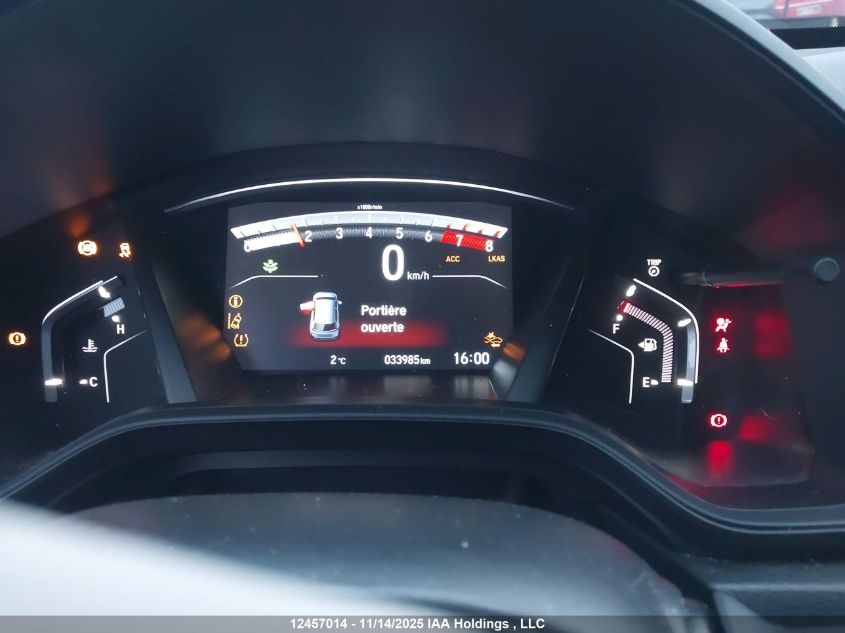 2019 Honda Cr-V Lx VIN: 2HKRW2H21KH146811 Lot: 12457014