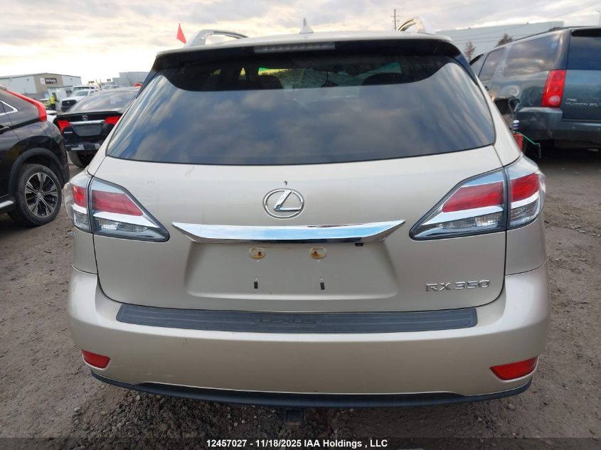 2014 Lexus Rx 350/Base/F Sport VIN: 2T2BK1BA6EC249183 Lot: 12457027