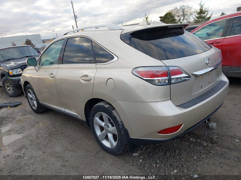 2T2BK1BA6EC249183 2014 LEXUS RX photo no. 3