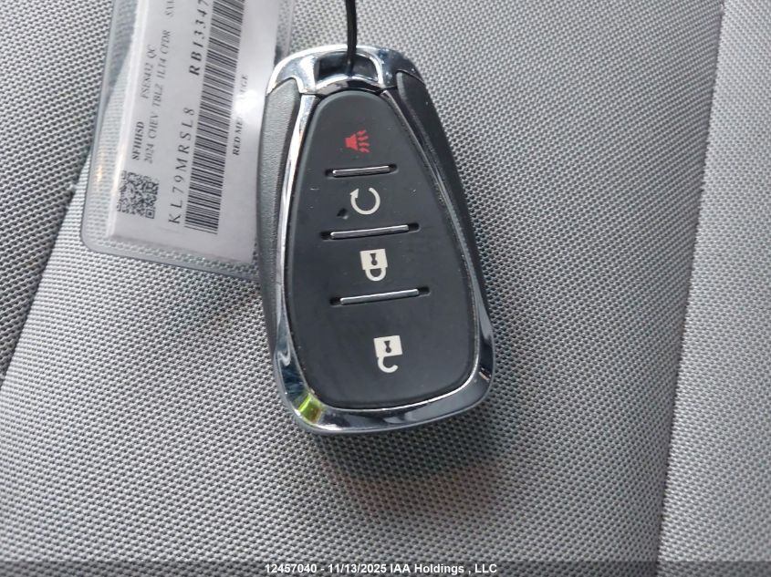 2024 Chevrolet Trailblazer Lt VIN: KL79MRSL8RB133479 Lot: 12457040