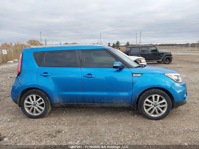 2018 Kia Soul + VIN: KNDJP3A57J7553300 Lot: 12457041