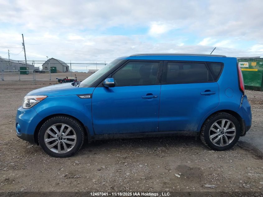 2018 Kia Soul + VIN: KNDJP3A57J7553300 Lot: 12457041