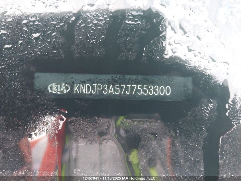 2018 Kia Soul + VIN: KNDJP3A57J7553300 Lot: 12457041