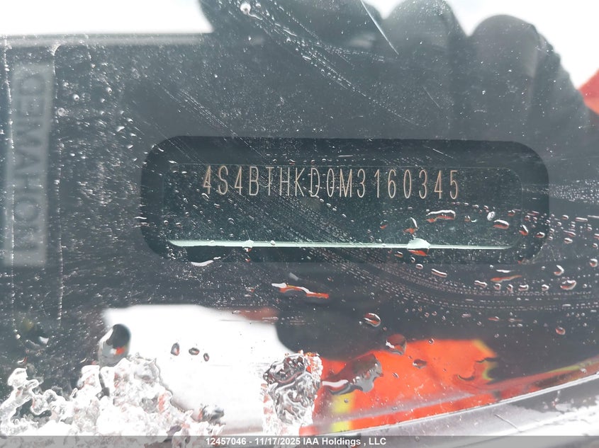 4S4BTHKD0M3160345 2021 SUBARU OUTBACK photo no. 19