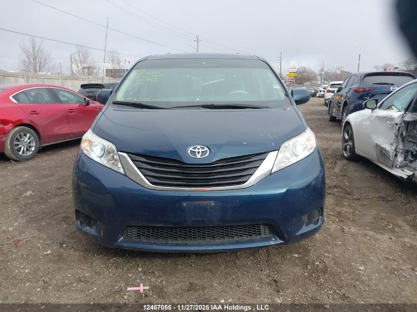 2011 Toyota Sienna Le VIN: 5TDKK3DC0BS006955 Lot: 12457055