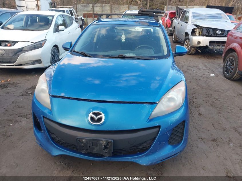 2013 Mazda 3 I VIN: JM1BL1KF3D1767400 Lot: 12457067