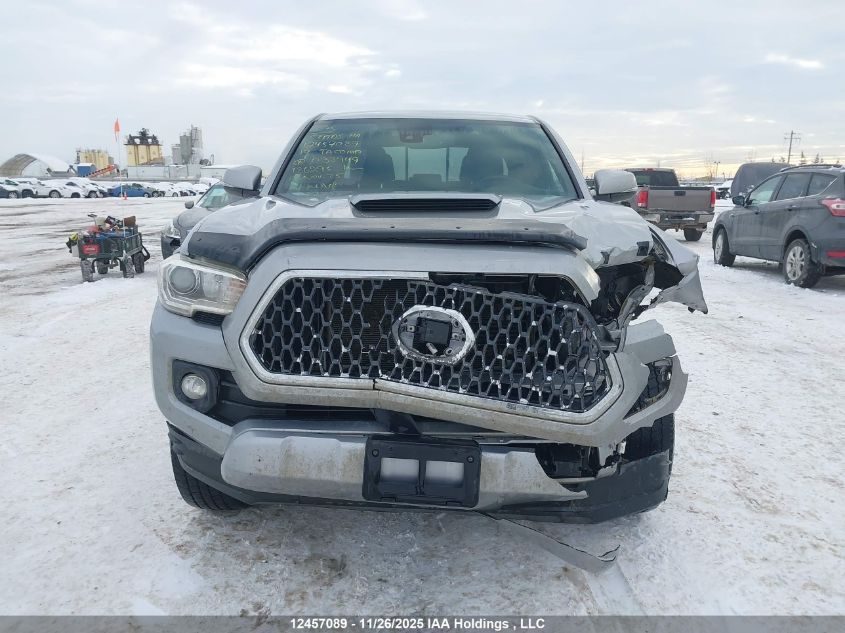2019 Toyota Tacoma Double Cab/Sr5/Trd Sport/Trd Off Road VIN: 5TFDZ5BN2KX038949 Lot: 12457089
