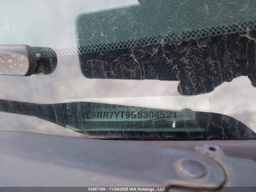 2016 Ram 1500 Rebel VIN: 1C6RR7YT9GS304521 Lot: 12457109