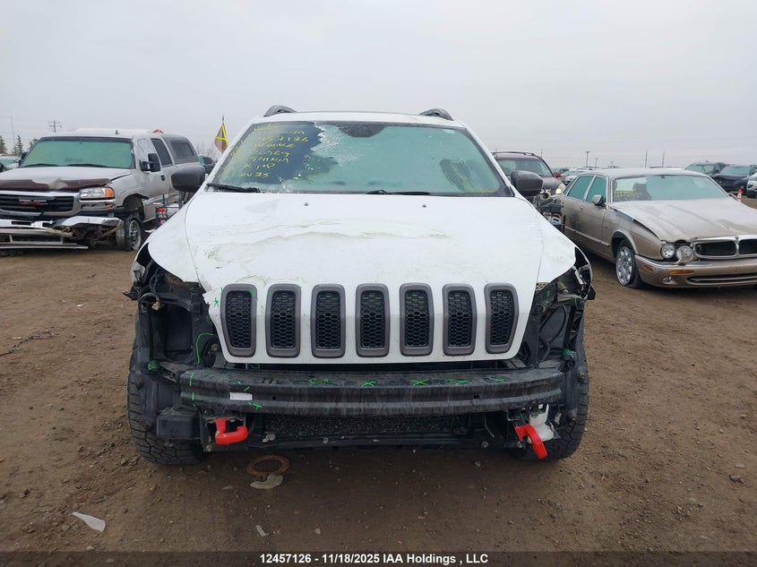 2016 Jeep Cherokee Trailhawk VIN: 1C4PJMBS9GW320569 Lot: 12457126