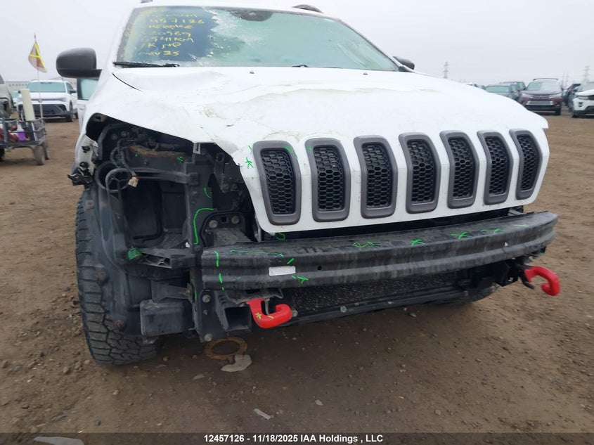 2016 Jeep Cherokee Trailhawk VIN: 1C4PJMBS9GW320569 Lot: 12457126