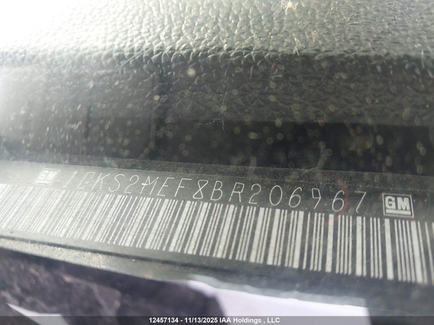 2011 GMC Yukon Xl 1500 Denali VIN: 1GKS2MEF8BR206967 Lot: 12457134