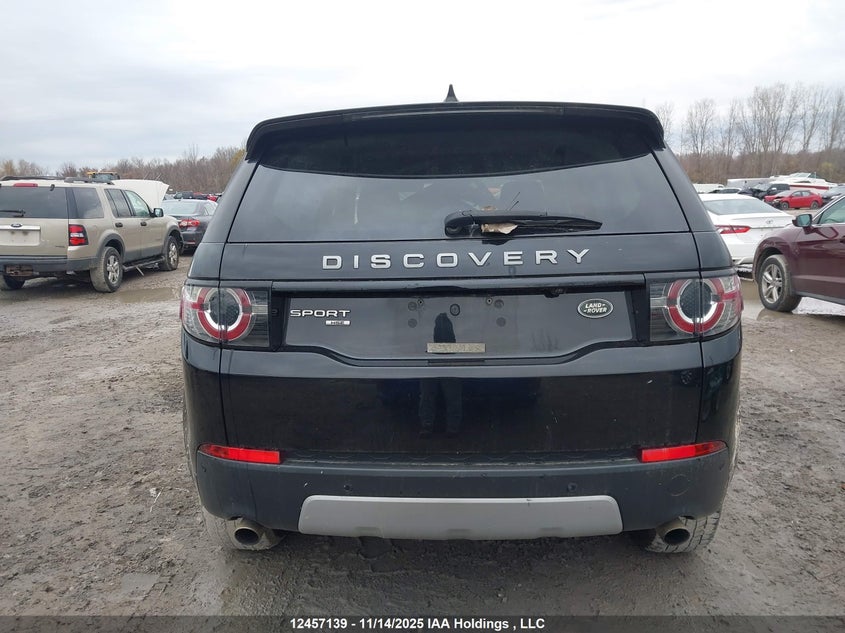 2019 Land Rover Discovery Sport Hse/Landmark Edition VIN: SALCR2FX6KH805906 Lot: 12457139