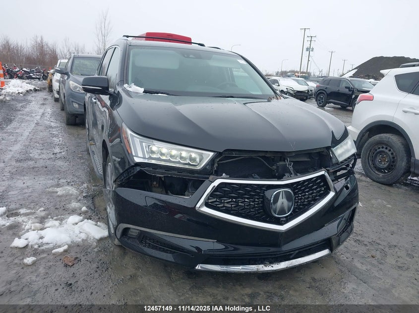2018 Acura Mdx Advance VIN: 5J8YD4H81JL800865 Lot: 12457149