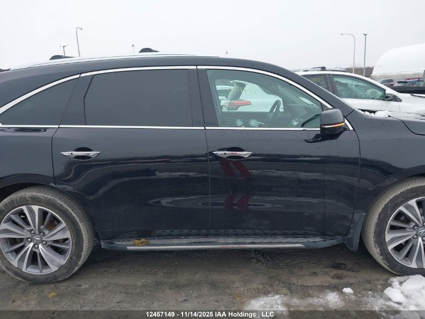 2018 Acura Mdx Advance VIN: 5J8YD4H81JL800865 Lot: 12457149