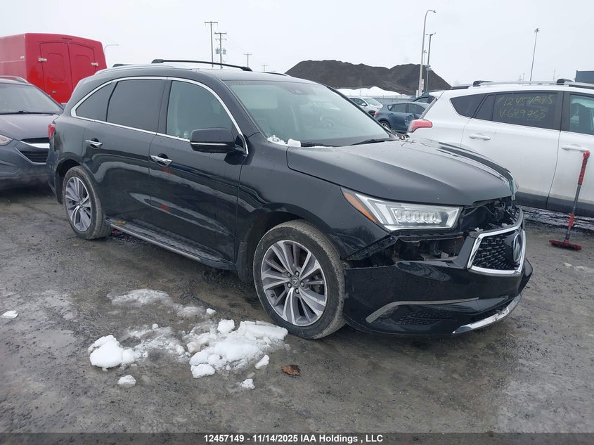 5J8YD4H81JL800865 2018 Acura Mdx Advance auction photo 1