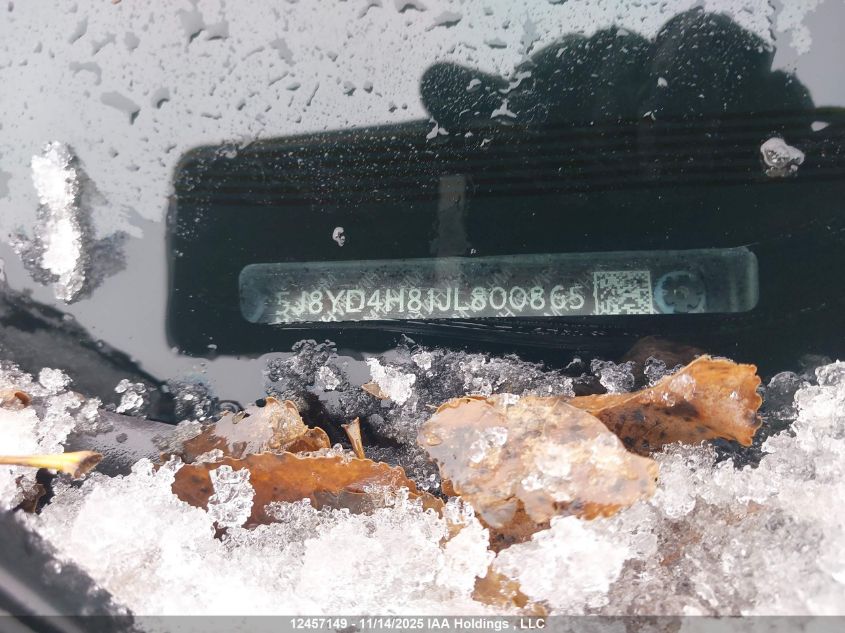 2018 Acura Mdx Advance VIN: 5J8YD4H81JL800865 Lot: 12457149