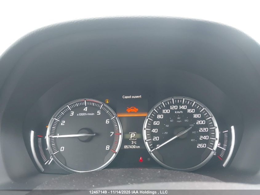 2018 Acura Mdx Advance VIN: 5J8YD4H81JL800865 Lot: 12457149