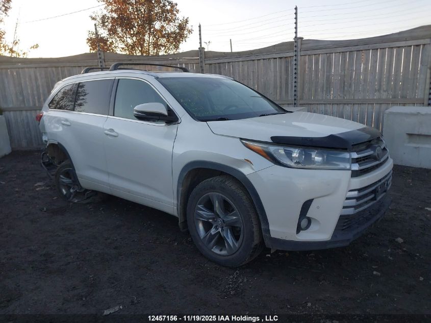 2018 Toyota Highlander Limited/Ltd Platinum VIN: 5TDDZRFH9JS818608 Lot: 12457156