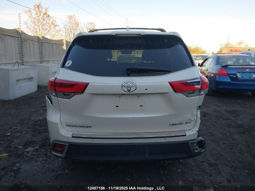 2018 Toyota Highlander Limited/Ltd Platinum VIN: 5TDDZRFH9JS818608 Lot: 12457156
