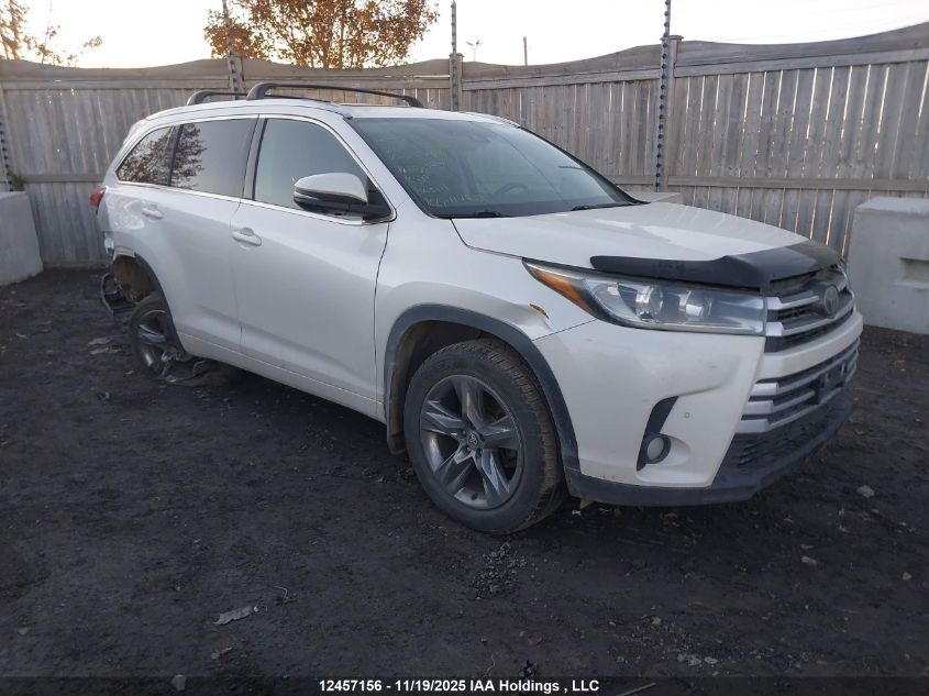2018 Toyota Highlander Limited/Ltd Platinum VIN: 5TDDZRFH9JS818608 Lot: 12457156
