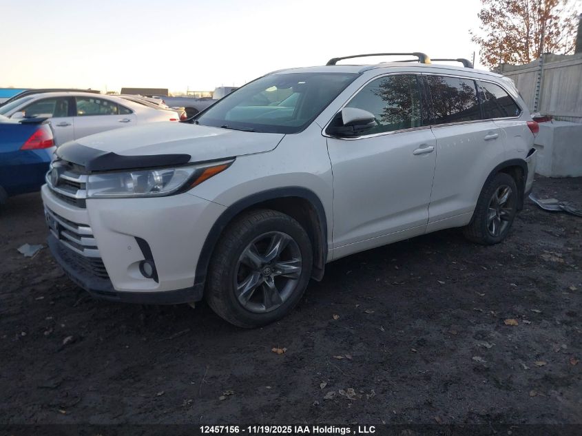 2018 Toyota Highlander Limited/Ltd Platinum VIN: 5TDDZRFH9JS818608 Lot: 12457156