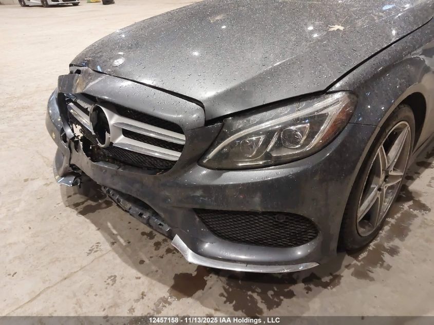 2016 Mercedes-Benz C 300 4Matic VIN: 55SWF4KB5GU125293 Lot: 12457158