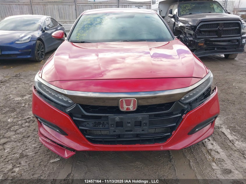 2018 Honda Accord Sport VIN: 1HGCV1F35JA800599 Lot: 12457164