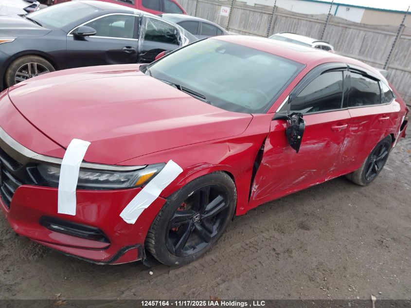 2018 Honda Accord Sport VIN: 1HGCV1F35JA800599 Lot: 12457164