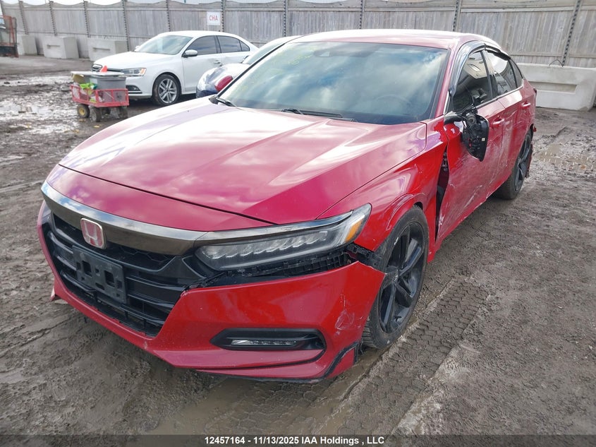 1HGCV1F35JA800599 2018 HONDA ACCORD photo no. 2