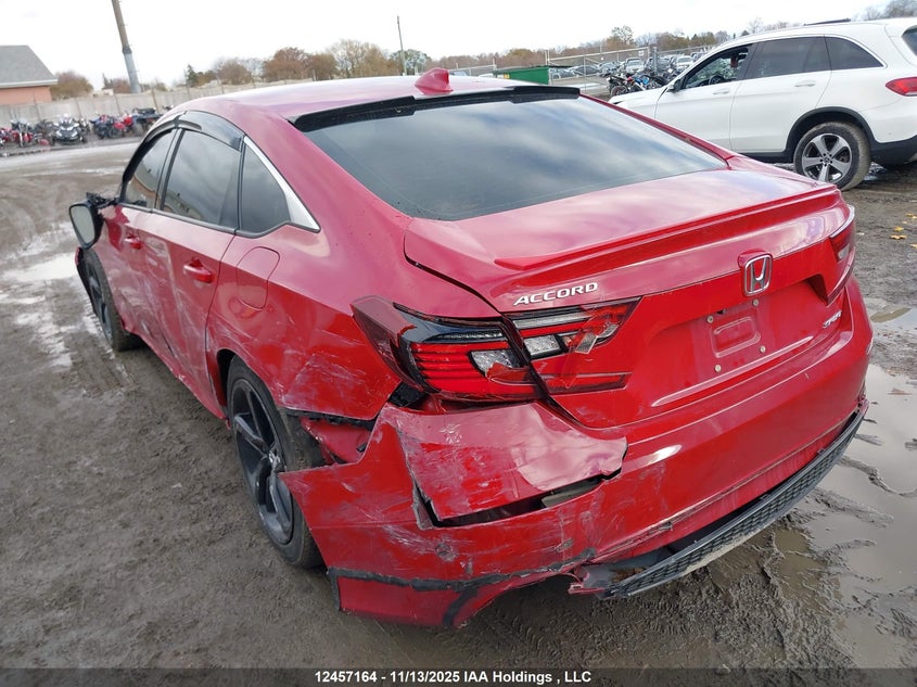 1HGCV1F35JA800599 2018 HONDA ACCORD photo no. 3