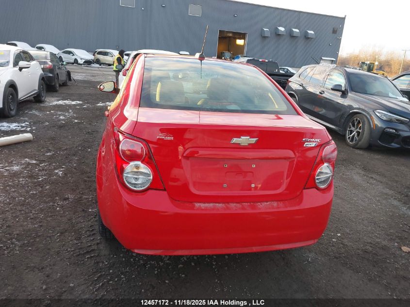 2015 Chevrolet Sonic Ls VIN: 1G1JB5SH5F4143485 Lot: 12457172
