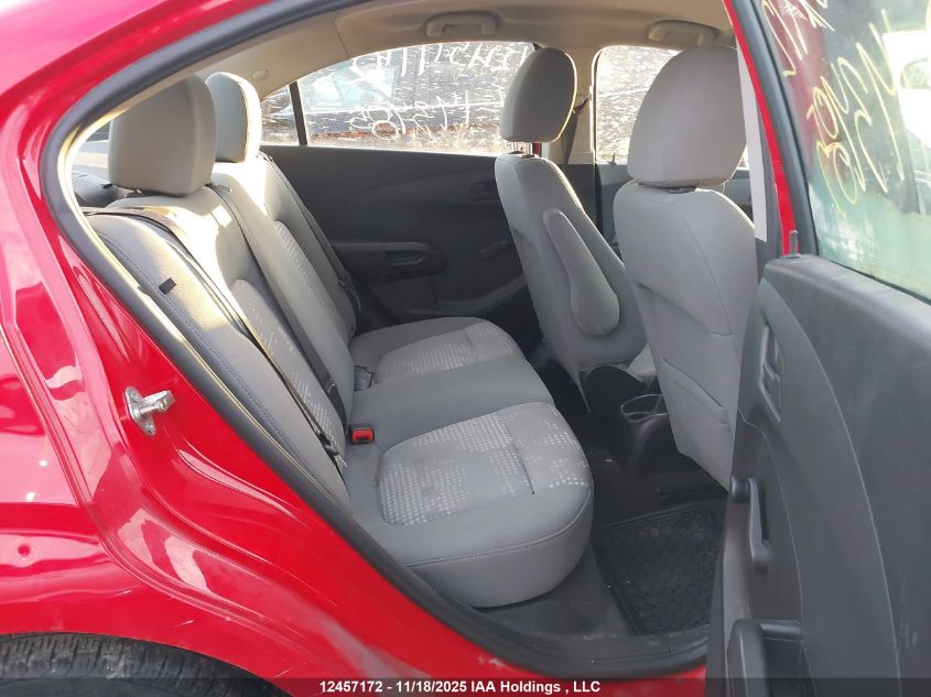 2015 Chevrolet Sonic Ls VIN: 1G1JB5SH5F4143485 Lot: 12457172