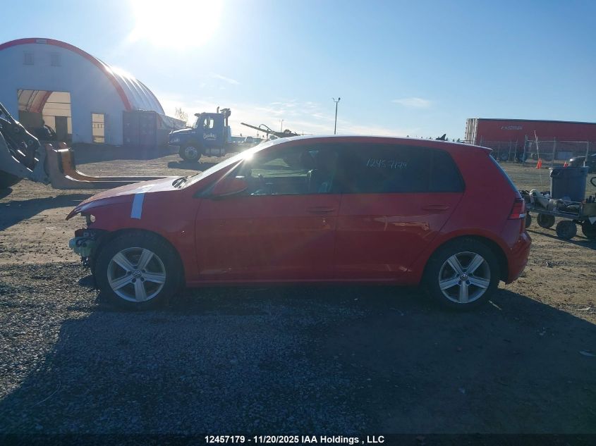 2018 Volkswagen Golf S/Se VIN: 3VWB17AU1JM268633 Lot: 12457179