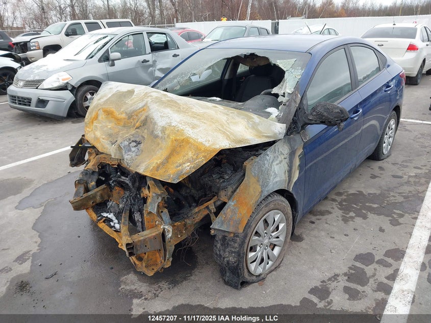 3KPC24A37JE005342 2018 HYUNDAI ACCENT photo no. 2