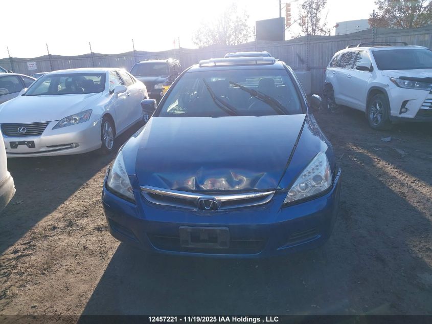 2007 Honda Accord Ex VIN: 1HGCM668X7A801865 Lot: 12457221