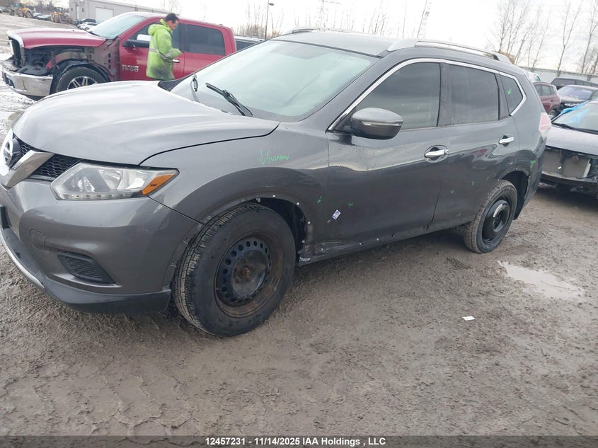 2014 Nissan Rogue S/Sl/Sv VIN: 5N1AT2MV4EC846078 Lot: 12457231
