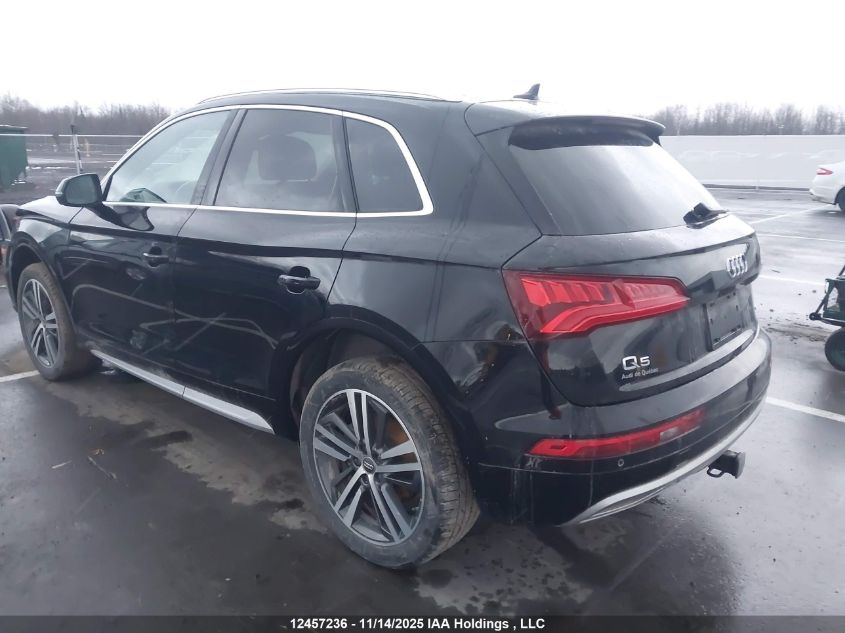 2020 Audi Q5 Premium/Titanium Premium VIN: WA1ANAFY8L2072351 Lot: 12457236