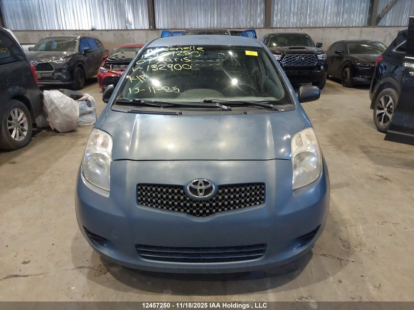 2007 Toyota Yaris VIN: JTDJT923875132900 Lot: 12457250