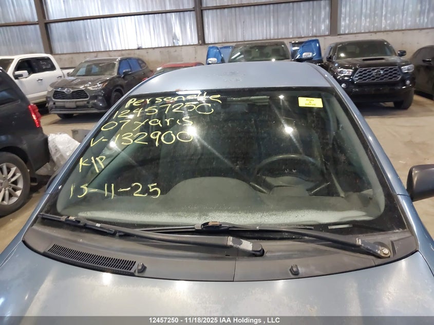 2007 Toyota Yaris VIN: JTDJT923875132900 Lot: 12457250