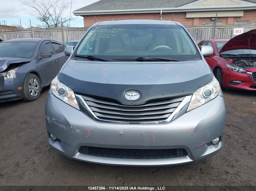 2012 Toyota Sienna Xle 7 Passenger VIN: 5TDDK3DC9CS033341 Lot: 12457266