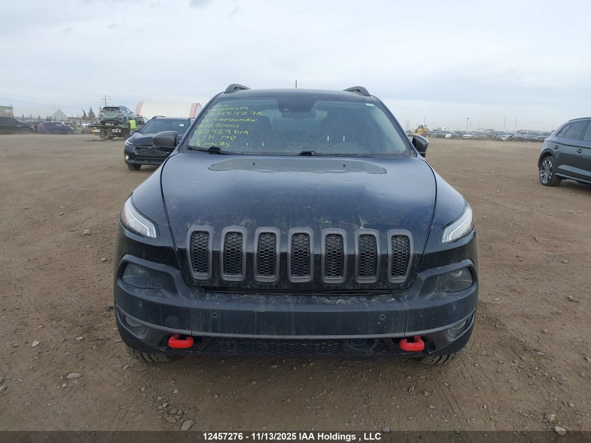 2015 Jeep Cherokee Trailhawk VIN: 1C4PJMBSXFW662000 Lot: 12457276
