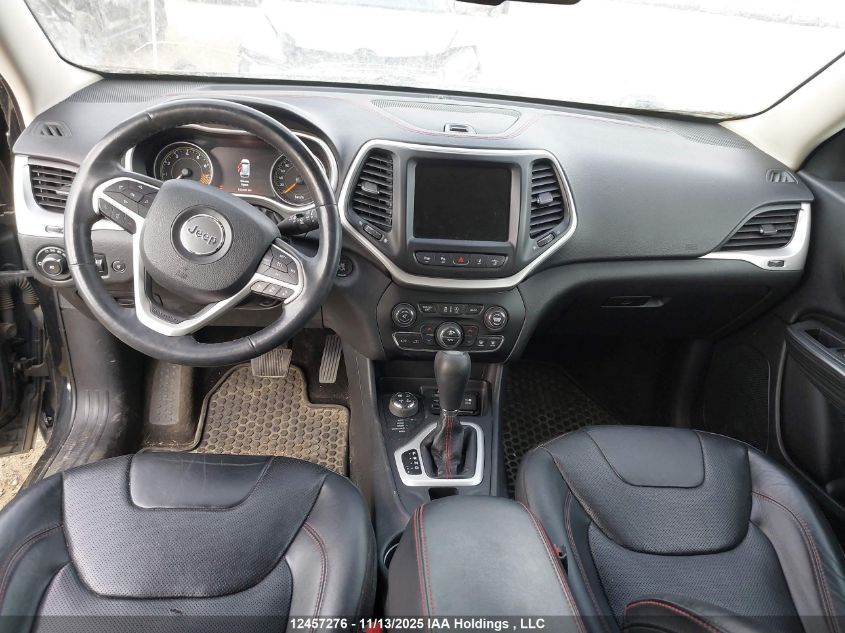 2015 Jeep Cherokee Trailhawk VIN: 1C4PJMBSXFW662000 Lot: 12457276